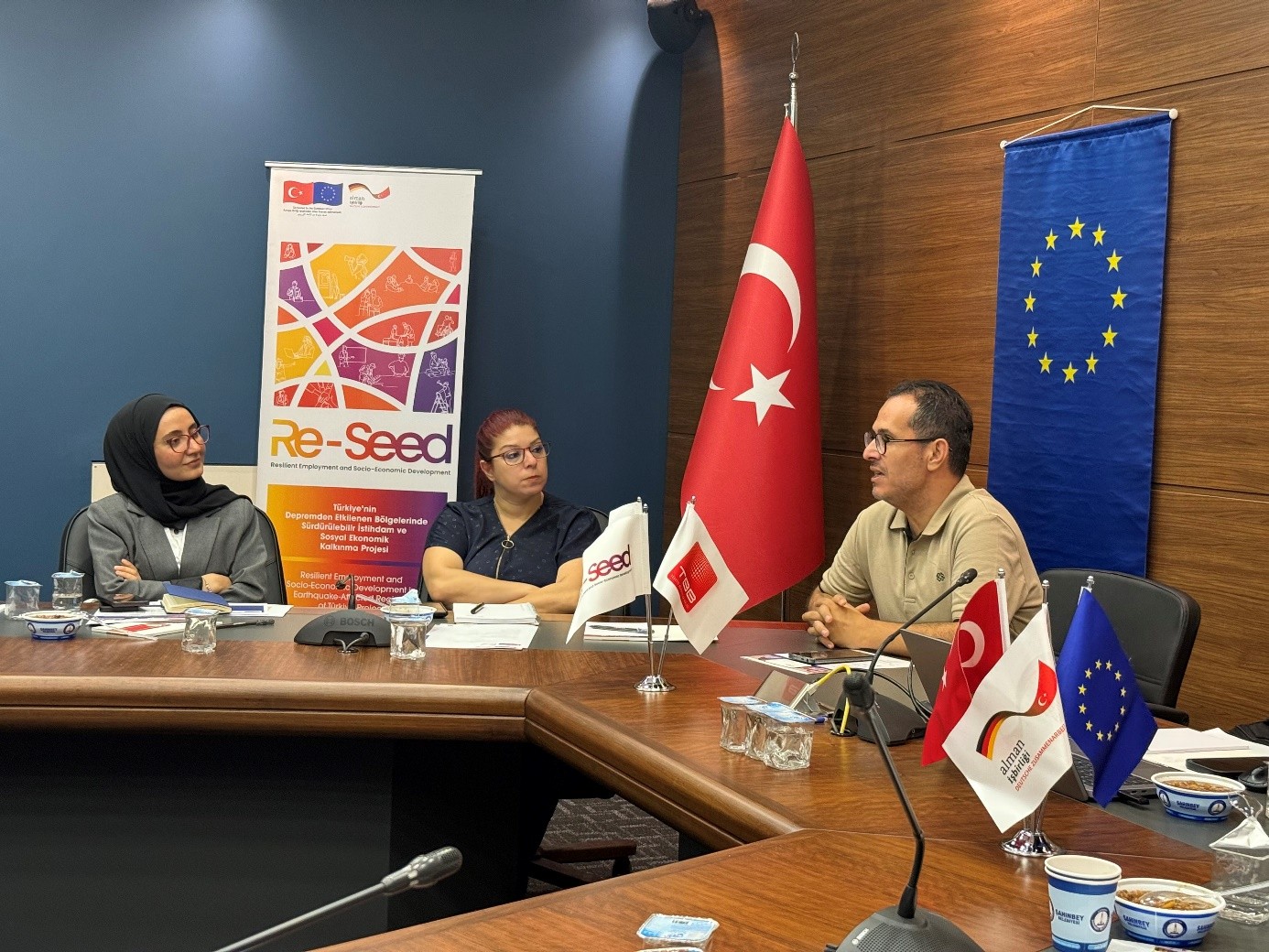 Gaziantep Üniversitesi Naci Topçuoğlu MYO’da RE-SEED Projesi Başladı